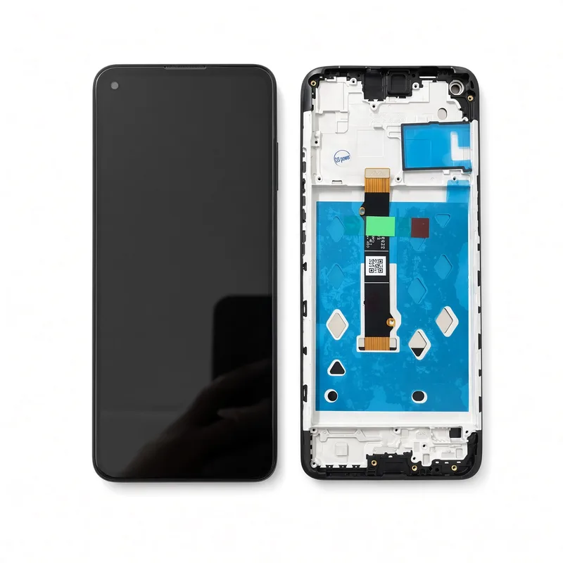 TELA MOTO G9 POWER com aro - AMERICANO — frontal completo com touch