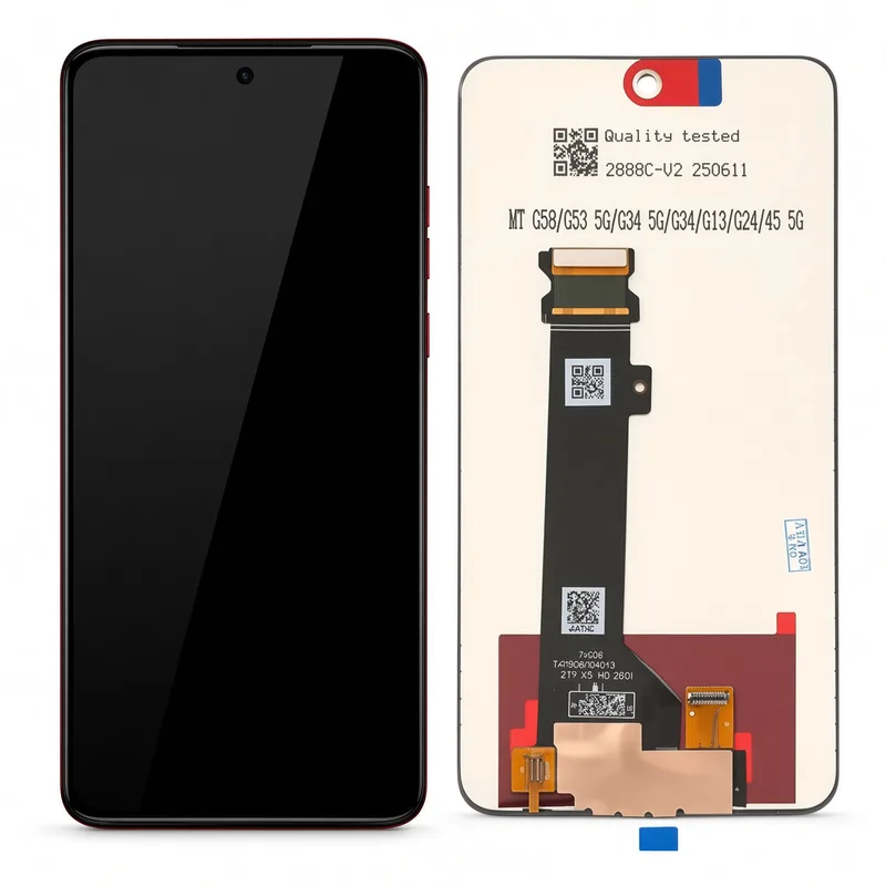 TELA MOTO G13/G23/G34/G45/G53 sem aro - AMERICANO — frontal completo com touch