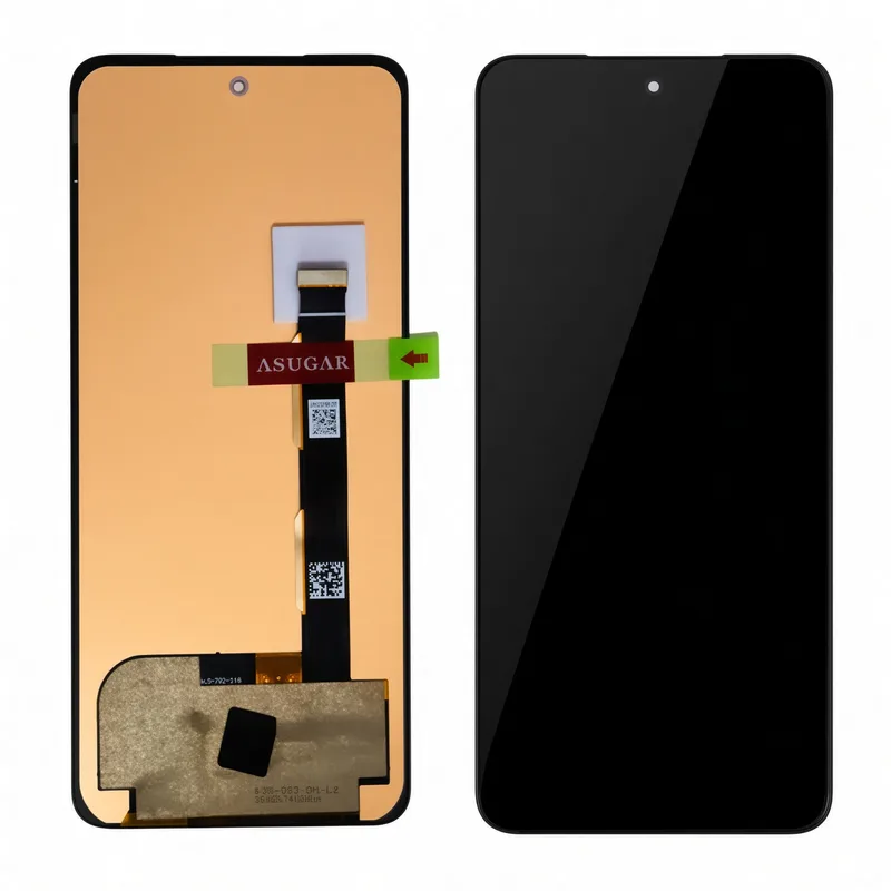 TELA MOTO G52/G72/G82/EDGE 30 sem aro AMOLED - NACIONAL AMERICANO — frontal completo com touch