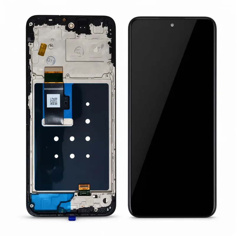 TELA MOTO G13/G23 com aro - AMERICANO — frontal completo com touch — imagem 1