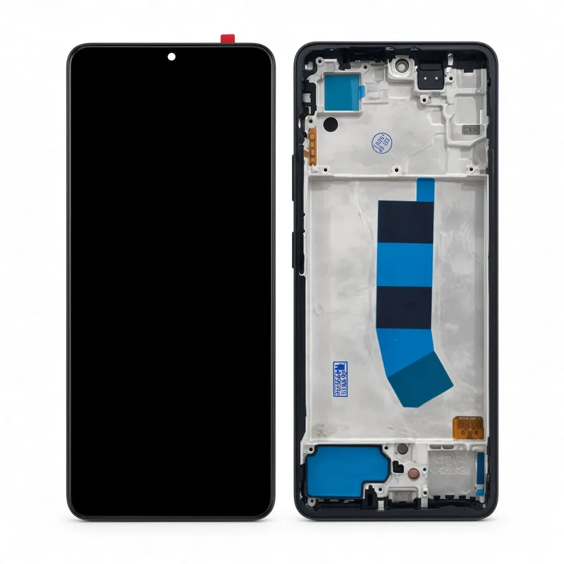 TELA REDMI NOTE 13 4G PRETO com aro AMOLED - DIAMONDS (BIOMETRIA 100%) — frontal completo com touch — imagem 1