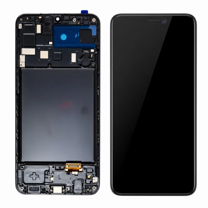 TELA SM-A20 A205 com aro OLED - DIAMONDS — frontal completo com touch