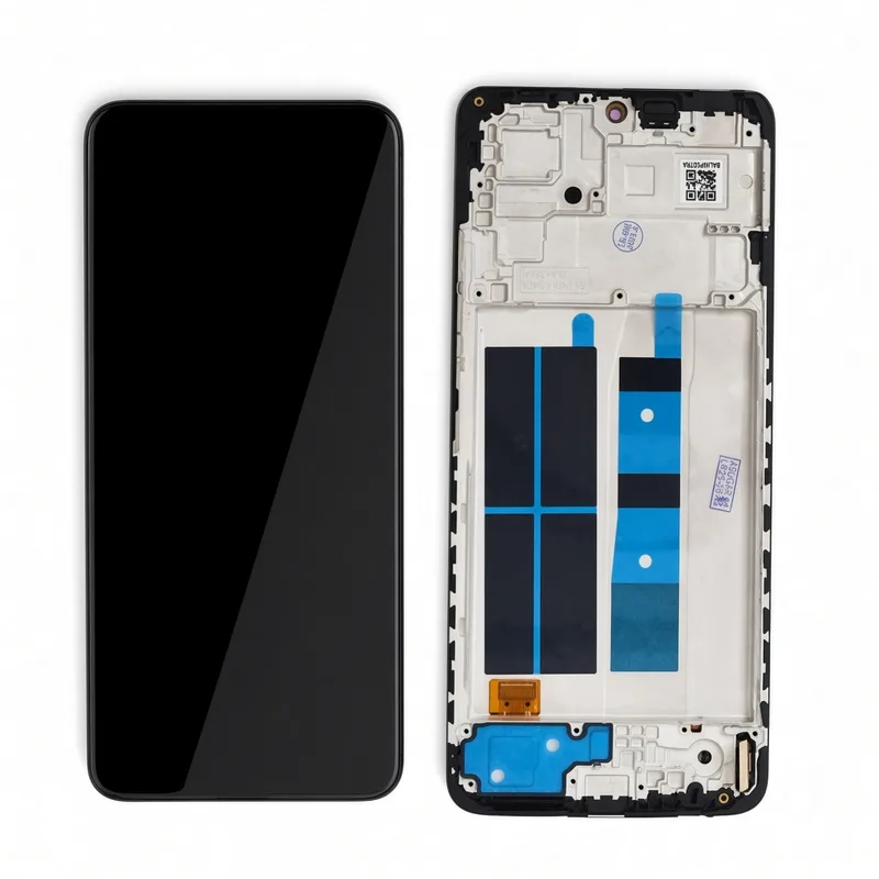 TELA REDMI NOTE 12 4G PRETO/POCO X5 com aro OLED - AMERICANO — frontal completo com touch