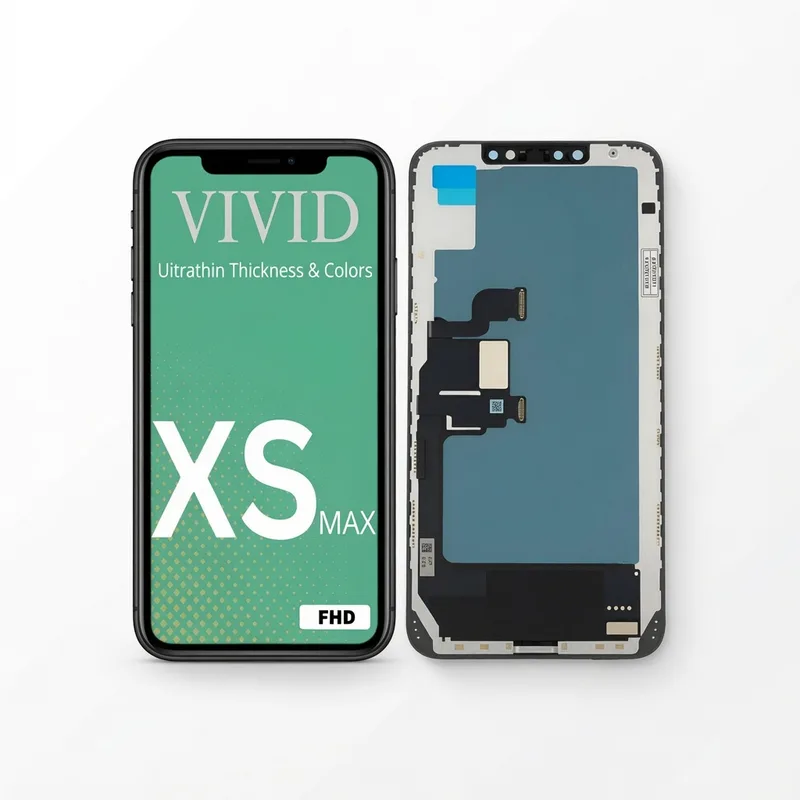 TELA IPHONE XS MAX FHD 120HZ - DIAMONDS — frontal completo com touch — imagem 1