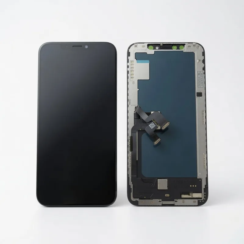 TELA IPHONE XS PRETO HD - AMERICANO — frontal completo com touch — imagem 1