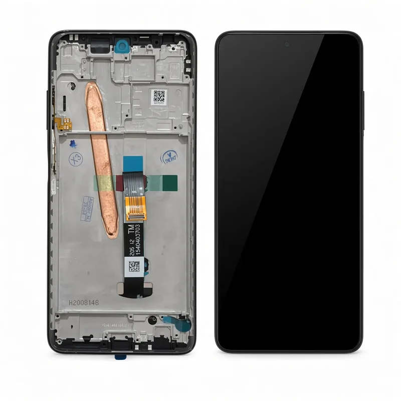 TELA POCO X3/X3 PRO com aro - AMERICANO — frontal completo com touch
