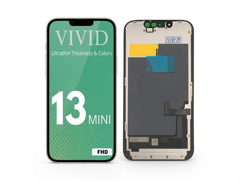 TELA IPHONE 13 MINI FHD - DIAMONDS — frontal completo com touch